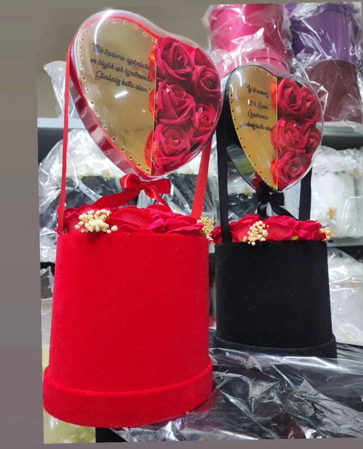 Öğretmenler Günü Gül Kutusu