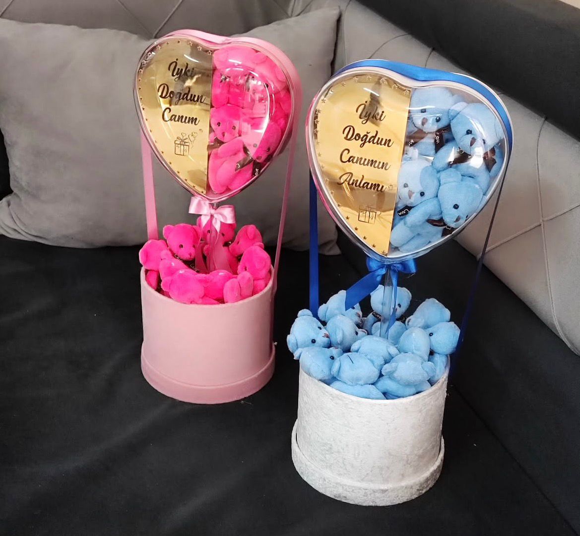 Hoş Geldin Bebek Ayıcıklı (Yuvarlark)